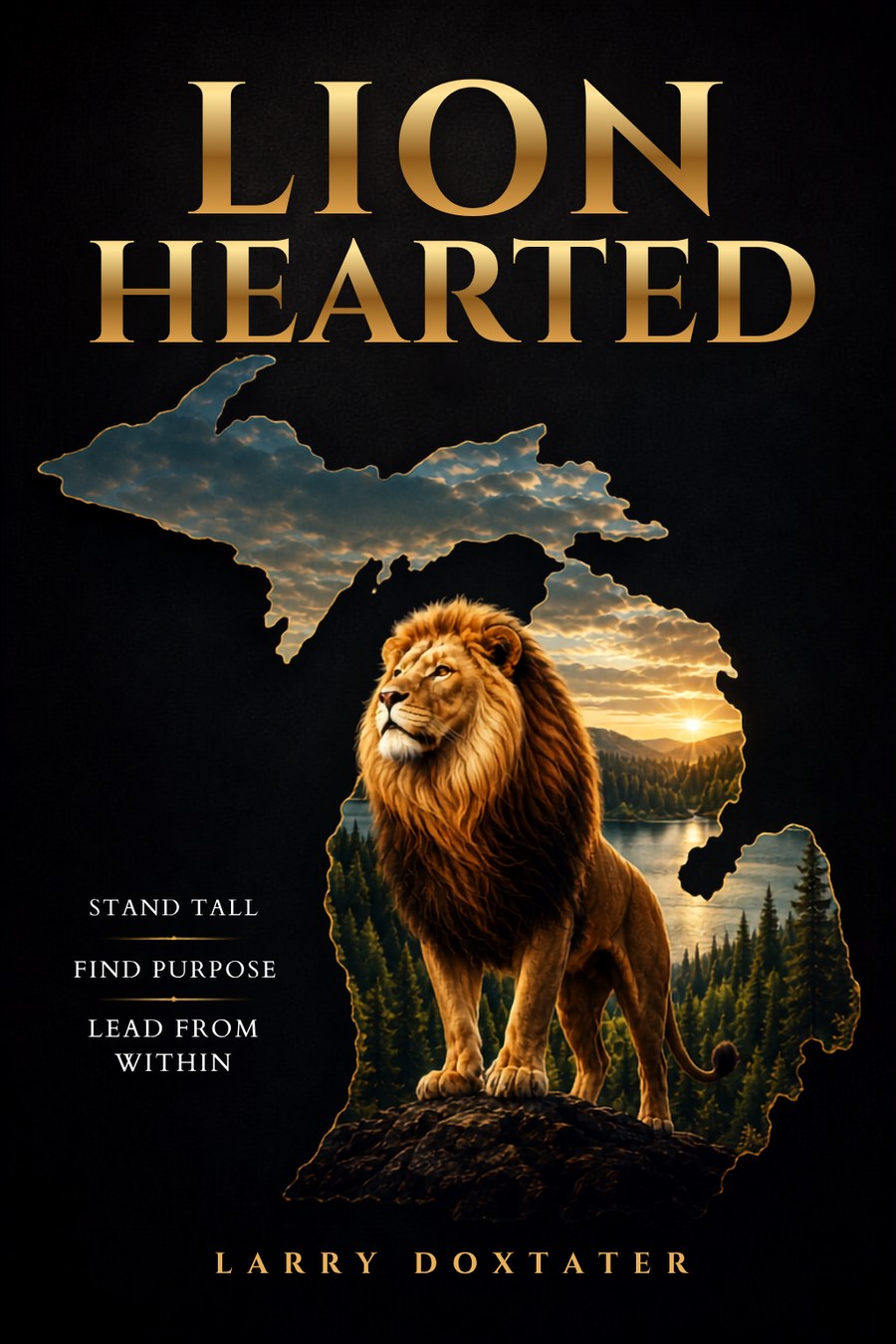 Lionhearted book cover — Larry Doxtater