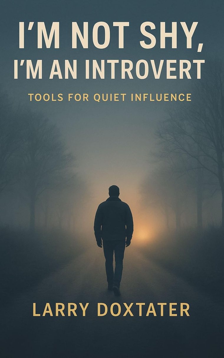 I'm Not Shy, I'm An Introvert book cover — Larry Doxtater